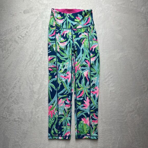 Lilly Pulitzer Pants - Lilly‎ Pulitzer Luxletic Weekend High Rise Crop Women's Sz XXS Weekend Escape